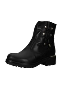 NeroGiardini - Leder Stiefelette - Schwarz/Gold
