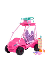 Barbie - Puppenfahrzeug " Mysteries Beach Detectives Strand-Buggy" - MEHRFARBIG