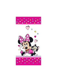 Disney - Disney Minnie Mouse Baumwollhandtuch Badehandtuch Strandtuch 70x140 - Pink 70x140cm