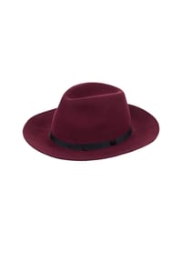 CAPO - Filzhut, Traveller knautschbar - black