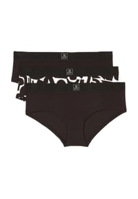 Marc O'Polo - Essentials Slip, 3er ack, für Damen - Q5B4 BLACK PRINT/
