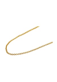 Adelia's Bold Style - Halskette – Erbskette aus Edelstahl 60 cm - gold