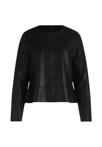 BETTY BARCLAY - Kunstlederjacke, Reißverschluss, für Damen - 9045 BLACK