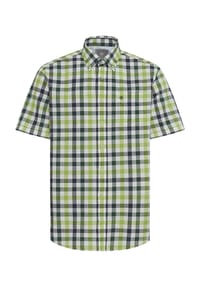 GALERIA - Freizeithemd, gerader Schnitt, Button-Down-Kragen, Herren - 1 RED BLUE