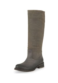 Felmini - Veloursleder Stiefel - Dunkelgrau