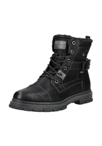 TOM TAILOR - Lederimitat Stiefelette - Braun