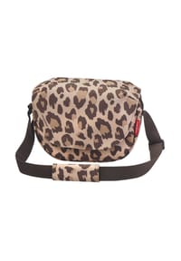 KLICKfix® - Lenkertasche "Funbag" , leo macchiato - braun