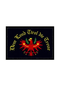 WohnDirect - Fußmatte für Innen & Außen TIROL - 50 x 70 cm - Schwarz