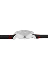RAPTOR Raptor - Herren Quarz Armbanduhr Accom mit Lederarmband - 3 ATM - Mineralglas - blau-silber-weiß