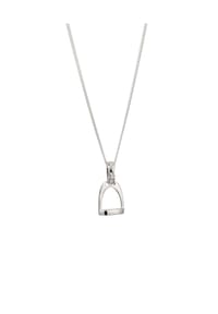 KUZZOÍ - Halskette Steigbügel 925 Sterling Silber - Silber