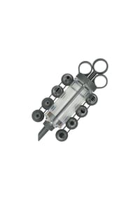 MICHELINO - Garnierspritzen Set 10-teilig mit 9 Aufsätzen - Für Tortendekoration, - 