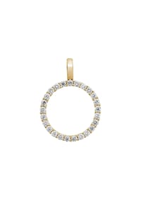 LYOMI - Anhänger 585/- Gold 25 Diamant Lab Grown 0,94ct. - gelb