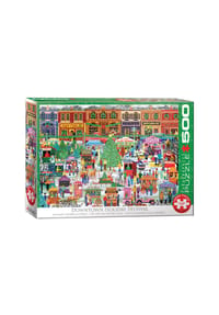 eurographics - Puzzle Das Altstadt-Weihnachtsfest, 500 Teile, 68 x 48 cm - 