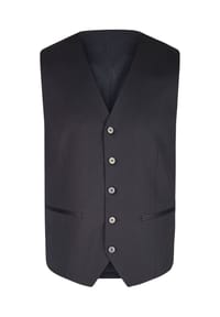 HECHTER PARIS - Weste Edle Anzugweste mit Knopfleiste - midnight blue