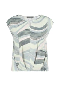 BETTY BARCLAY - Blusenshirt mit Gummizug - Mint/Green