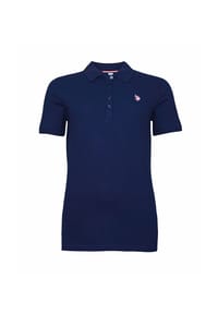 U.S. POLO ASSN. - Poloshirt Kurzarmshirt Polokragen - dunkelblau