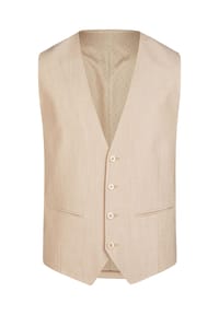 HECHTER PARIS - Weste aus nachhaltiger Faser-Mischung - beige