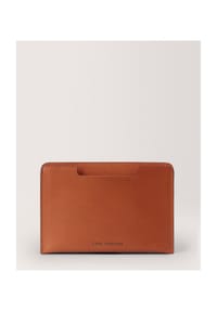 CARL FRIEDRIK SMALL LEATHER GOODS - Reisepassetui Easton - chocolate