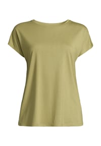 MANGUUN collection - T-Shirt, Rundhals, für Damen - 2 GREEN / CEDAR