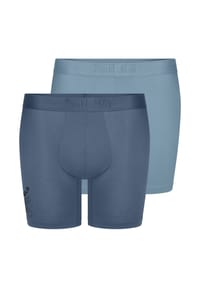 sloggi - Long Short / Pant 2er Pack SLG Base Soft - Blue-light combination