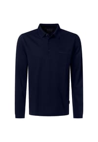 pierre cardin - Langarmshirt mit klassischem Kragen - Bering Sea