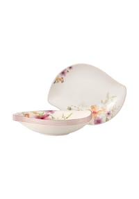 Villeroy & Boch Schalen Mariefleur Serve & Salad 36 x 26 cm 6er Set bunt - MARIEFLEUR - bunt