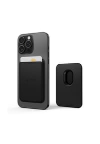 COFI - Tech-Protect MagWallet MagSafe Hülle mit universellem magnetischem - Schwarz 6 x 5 x 3 cm