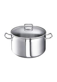 SCHULTE-UFER® XXL-Kochtopf - Profi-Star - SILBER