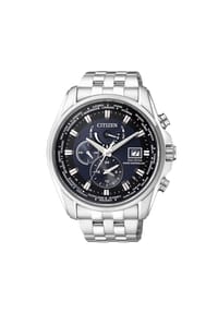 CITIZEN® RADIO CONTROLLED - Herren Funkuhr "AT9030-55L" - SILBER