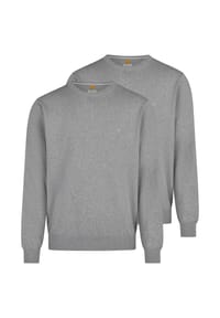 Redmond - Pullover 2er Pack Basic - Schwarz