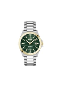 BOSS STRIKE - Herren Armbanduhr "1514173" - OLIVGRÜN