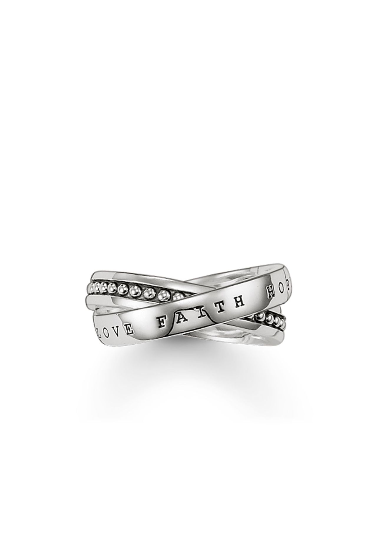 Thomas Sabo Together Rebel Mehrfachring Glaube, Liebe, Hoffnung 
