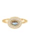 elli. Ring Vintage Labradorit Edelstein Zirkonia 925 Silber Bild 2