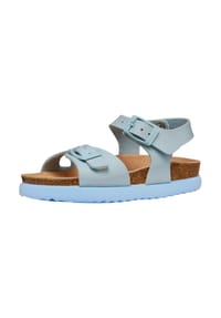 GEOX - Lederimitat Sandalen - Sky