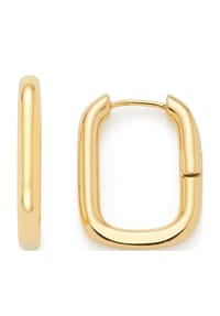 LEONARDO - Damen Creolen "Bernice", Edelstahl - GOLD