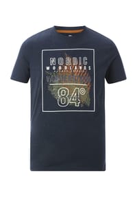 JAN VANDERSTORM - T-Shirt KNUTVIK - dunkelblau