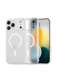 COFI - Tech Protect MagSlim Case kompatibel mit iPhone 17 Pro mattweiß - Mattweiß 15.5 × 7.5 × 1 cm