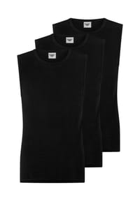 Speidel. - Unterhemd / Tanktop 3er Pack Classic - Schwarz