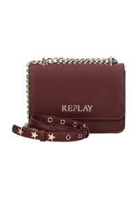 REPLAY - Lederimitat Taschen - Burgunder