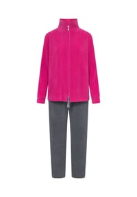 RÖSCH - Pyjama New Romance, Stehkragen, für Damen - 16440  PINK-HEATHE