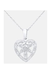Diamant L'eternel - Kette mit Anhänger, mit Diamant, 375 Weißgold - white gold