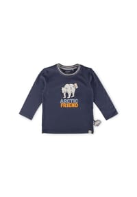 sigikid® - Langarmshirt Polar Friends ,  für Kinder - Dunkelblau
