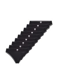 sloggi - String 9er Pack GO Crush - Braun / schwarz