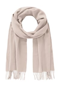 Kuilepa Damen-Schal Kariert Mit Fransen - Love And Gnome Motiv, 190x71 Cm Kaschmirimitat