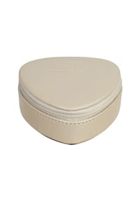 WINDROSE - Merino Schmuckkasten Leder 9.5 cm - beige