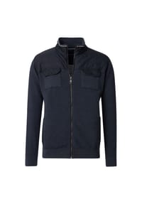 CASAMODA - Strickjacke, Stehkragen, für Herren - 198 AQUA BIS