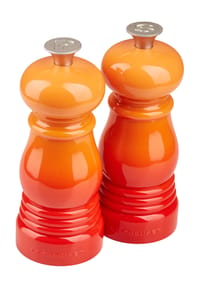 LE CREUSET® - Pfeffer- und Salz-Mühlen-Set, 2-teilig - OFENROT