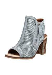 MUSTANG® - Lederimitat/Textil Sandalen - Beige