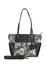 LAURA VITA® - Lederimitat/Textil Taschen - Marrone