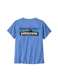 patagonia® - Damen T-Shirt P-6 Logo Responsibiliti-Tee Abundant Blue - blau